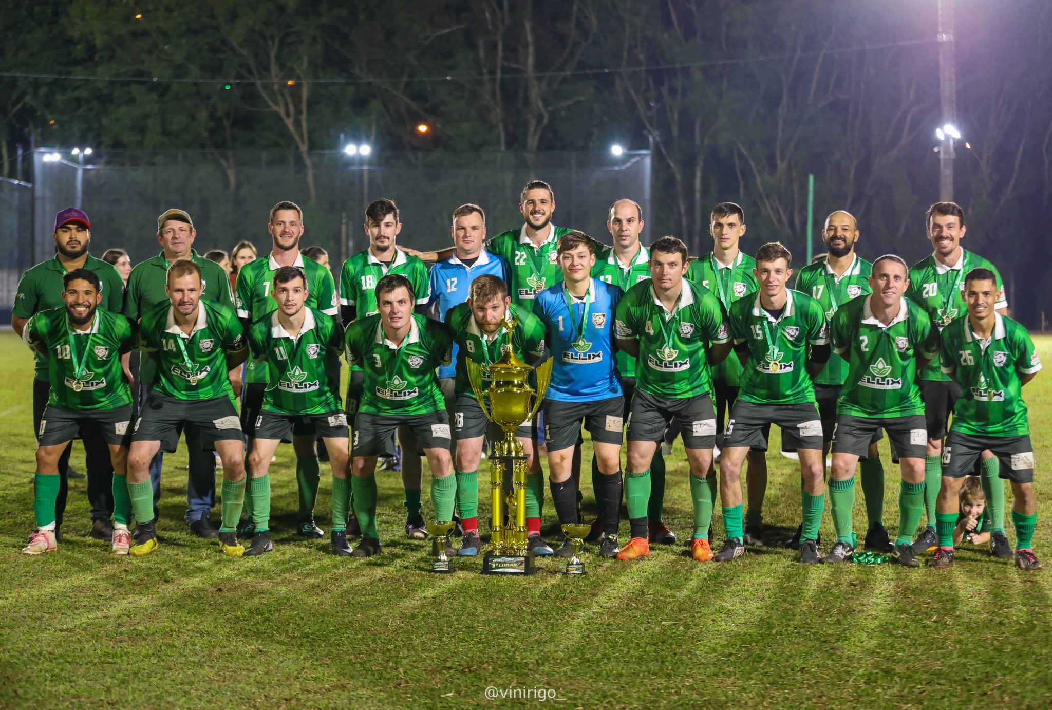 Granja Vanazzi campeã do Campeonato Municipal de Futebol de Campo 2026 em Coronel Freitas